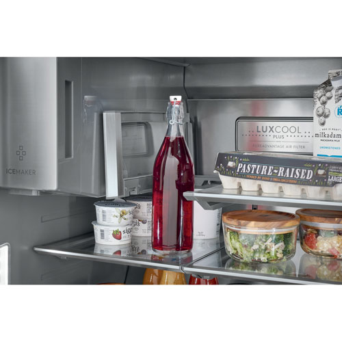 Electrolux 36" 21.4 Cu. Ft. French Door Refrigerator with Water & Ice Dispenser - Stainless Steel