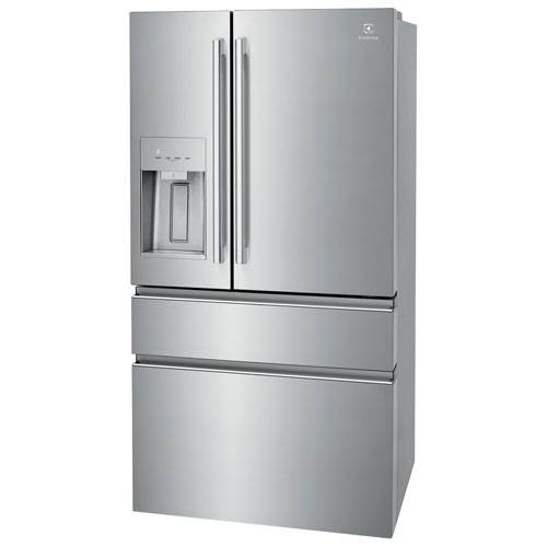 Electrolux 36" 21.4 Cu. Ft. French Door Refrigerator with Water & Ice Dispenser - Stainless Steel