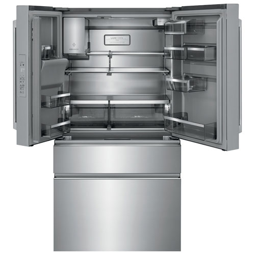 Electrolux 36" 21.4 Cu. Ft. French Door Refrigerator with Water & Ice Dispenser - Stainless Steel