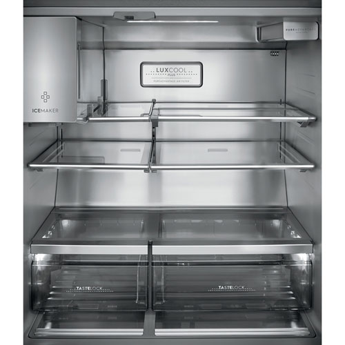 Electrolux 36" 21.4 Cu. Ft. French Door Refrigerator with Water & Ice Dispenser - Stainless Steel