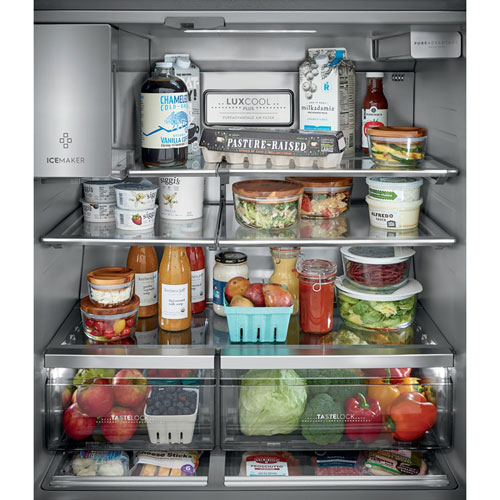 Electrolux 36" 21.4 Cu. Ft. French Door Refrigerator with Water & Ice Dispenser - Stainless Steel
