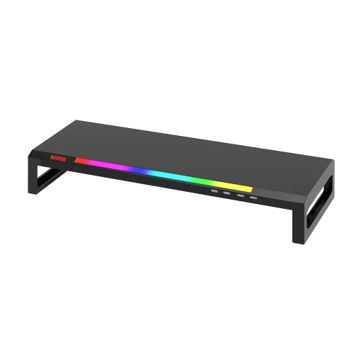 Marvo DZ-01 RGB illumination computer monitor stand with 4x USB Hub