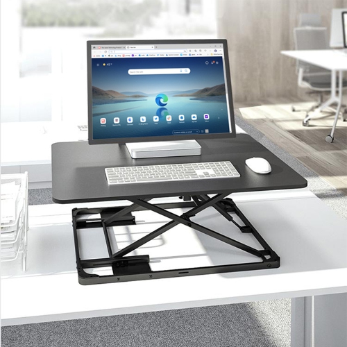 Speedex Standing Desk Converter Height Adjustable Sit-stand desk Converter for Monitor, Computer and Laptop