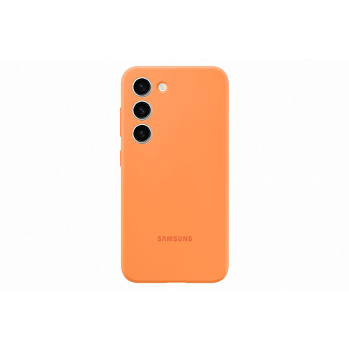 Samsung Silicone Fitted Soft Shell Case for Galaxy S23 - Orange