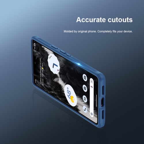 Étui rigide ajusté Nillkin pour Pixel 7 Pro de Google, protecteur d’appareil photo, TPU robuste, couvercle arrière mince