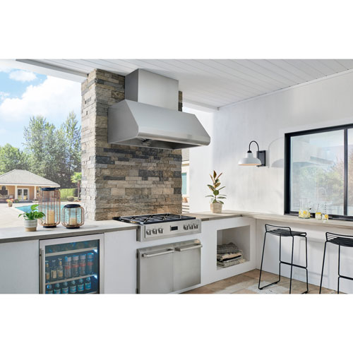 Hotte murale de 36 po Pro-Style de Best - Acier inoxydable