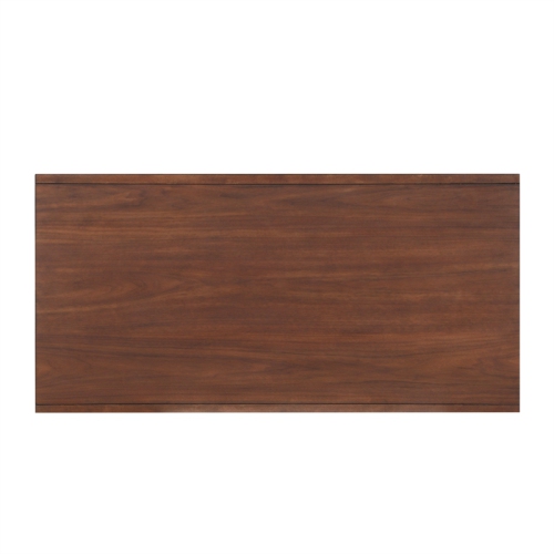 Lexicon Frolic Wood 2 Drawer Coffee Table in Brown