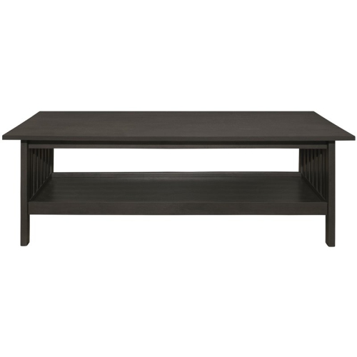 Lexicon Lewiston 3 Piece Modern Wooden Coffee Table Set in Antique Gray