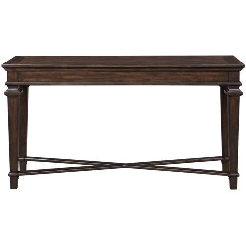Lexicon Tobias 56" Traditional Wooden Console Table in Espresso