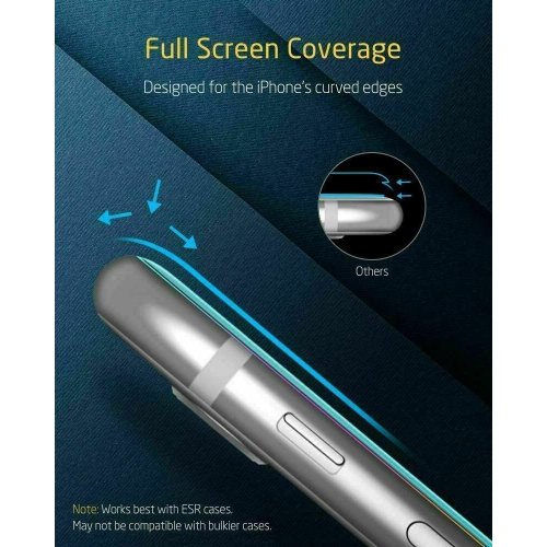 KeeGuard Protecteur d'écran pour iPhone SE 3/2 4,7 pouces, verre trempé