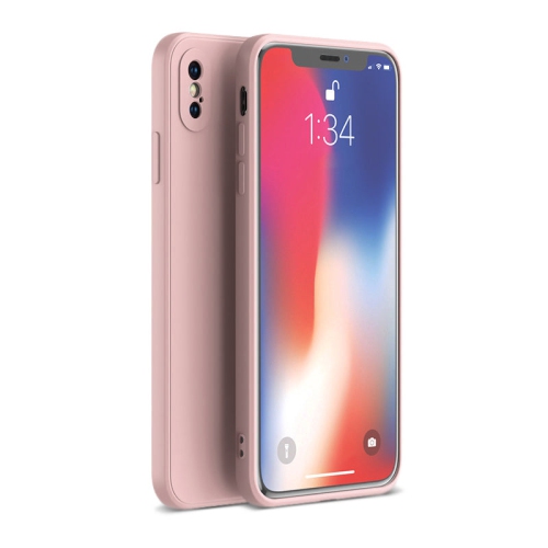 PANDACO Soft Shell Matte Pink Case for iPhone XS Max