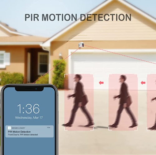 Sense-U Outdoor Wireless Security Camera