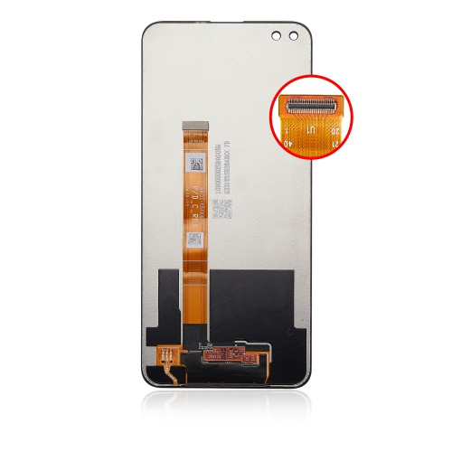 Replacement LCD Assembly Without Frame Compatible For Realme 6 Pro / OPPO Reno 4 Z 5G (All Colors) by ESOURCE PARTS - Refurbished condition - Image 4