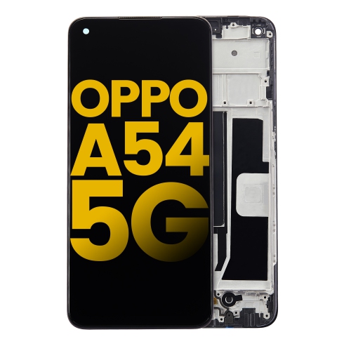 Replacement LCD Assembly With Frame Compatible For OPPO A54 5G (All Colors) by ESOURCE PARTS - Refurbished condition - Image 2