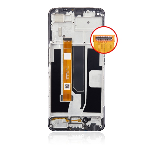 Replacement LCD Assembly With Frame Compatible For OPPO A54 5G (All Colors) by ESOURCE PARTS - Refurbished condition - Image 4