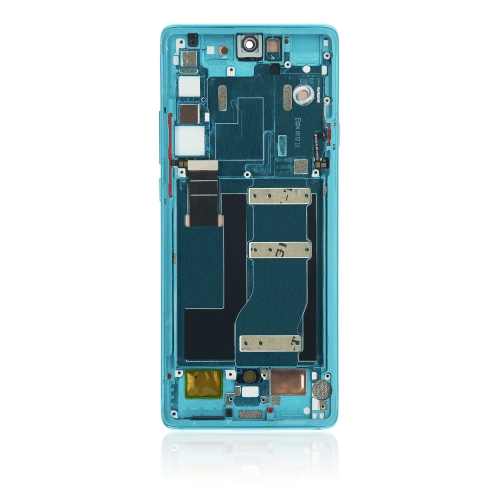 Refurbished - Replacement OLED Assembly With Frame Compatible For TCL 20 Pro 5G (Marine Blue)