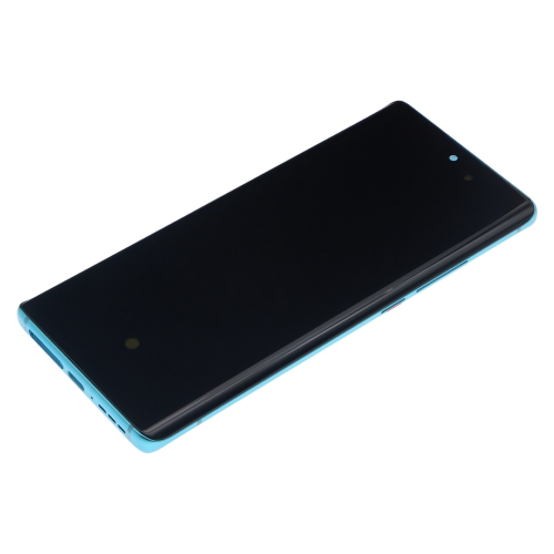 Refurbished - Replacement OLED Assembly With Frame Compatible For TCL 20 Pro 5G (Marine Blue)