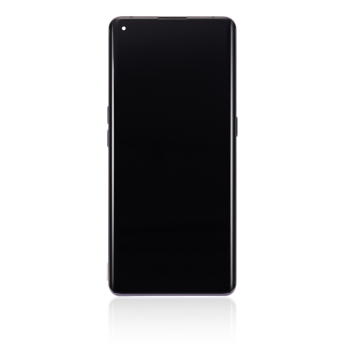 OLED Assembly With Frame Compatible For OPPO Find X2 Pro (Black) by ESOURCE PARTS - Refurbished condition - Image 3