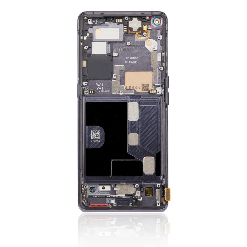 OLED Assembly With Frame Compatible For OPPO Find X2 Pro (Black) by ESOURCE PARTS - Refurbished condition - Image 4