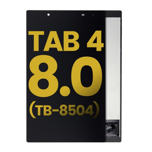 Replacement LCD Assembly With Digitizer Compatible For Lenovo Tab 4 8.0" (TB-8504) (Black) by ESOURCE PARTS - Refurbished condition - Image 2