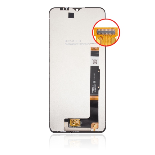 Replacement LCD Assembly Without Frame Compatible For TCL 20 XE / 30 XE 5G (All Colors) by ESOURCE PARTS - Refurbished condition - Image 4