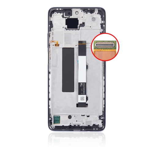 Replacement OLED Assembly With Frame Compatible For Xiaomi Mi 10T Lite 5G (Pearl Gray) by ESOURCE PARTS - Refurbished condition - Image 3