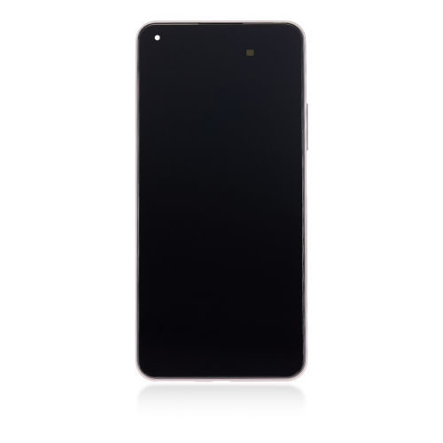 Replacement OLED Assembly With Frame Compatible For Xiaomi Mi 11 Lite (Peach Pink)