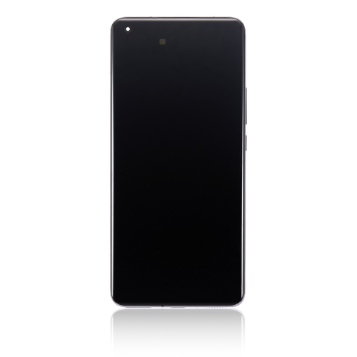 Replacement OLED Assembly With Frame Compatible For Xiaomi Mi 11 Pro / Mi 11 Ultra (Black) by ESOURCE PARTS - Refurbished condition - Image 3