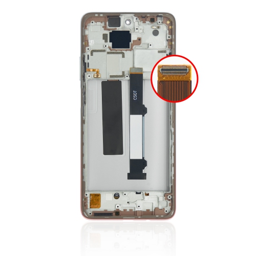 Replacement LCD Assembly With Frame Compatible For Xiaomi Mi 10T Lite 5G (Rose Gold Beach) by ESOURCE PARTS - Refurbished condition - Image 4