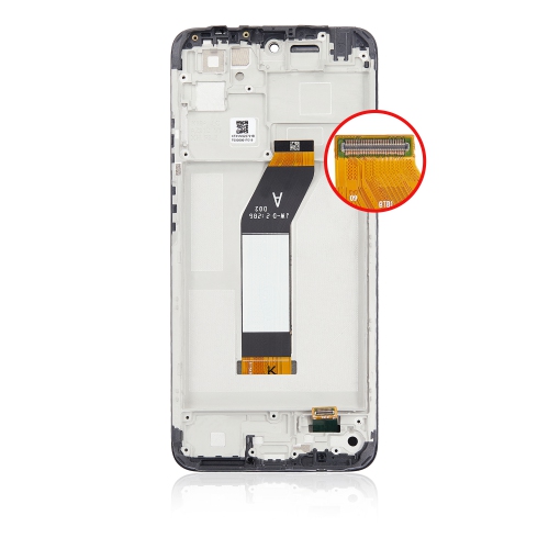 Replacement LCD Assembly With Frame Compatible For Xiaomi Redmi 10 (All Colors) by ESOURCE PARTS - Refurbished condition - Image 4