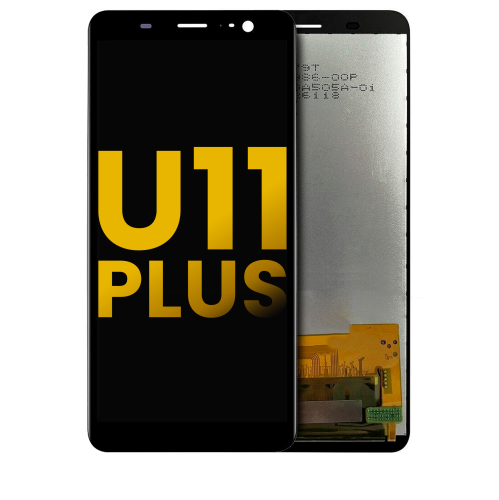 Refurbished - Replacement LCD Assembly Without Frame Home Button Pre-Installed Compatible For HTC U11 Plus (Black)