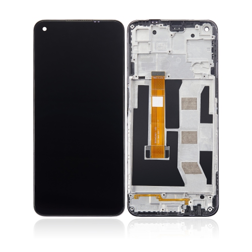 Replacement LCD Assembly With Frame Compatible For OPPO A53 5G (All Colors) by ESOURCE PARTS - Refurbished condition - CA$78.03
