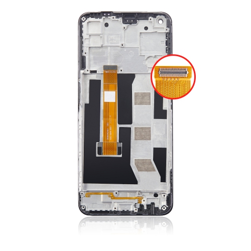 Replacement LCD Assembly With Frame Compatible For OPPO A53 5G (All Colors) by ESOURCE PARTS - Refurbished condition - Image 4