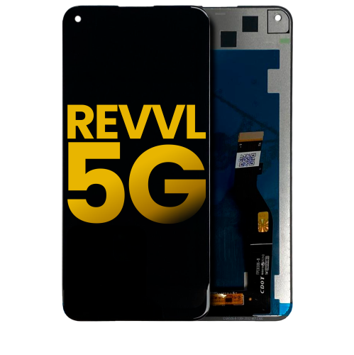 Replacement LCD Assembly Without Frame Compatible For T-Mobile Revvl 5G (All Colors) by ESOURCE PARTS - Refurbished condition - Image 2