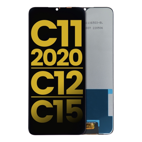 Replacement LCD Assembly Without Frame Compatible For Realme C11 2020 / C12 / C15 (All Colors) by ESOURCE PARTS - Refurbished condition - Image 2