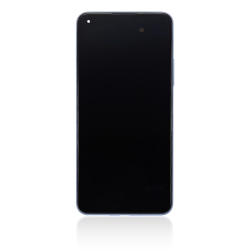 Refurbished - Replacement OLED Assembly With Frame Compatible For Xiaomi Mi 11 Lite (Bubblegum Blue)