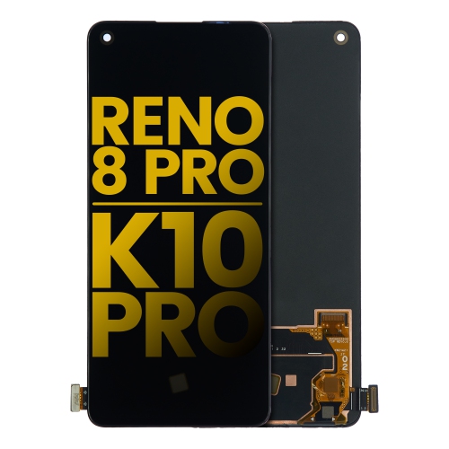 Replacement OLED Assembly Without Frame Compatible For OPPO Reno 8 Pro / K10 Pro (All Colors) by ESOURCE PARTS - Refurbished condition - Image 2