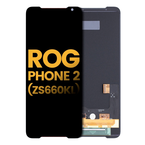 Replacement OLED Assembly Without Frame Compatible For Asus ROG Phone 2 (ZS660KL) (All Colors) by ESOURCE PARTS - Refurbished condition - Image 3