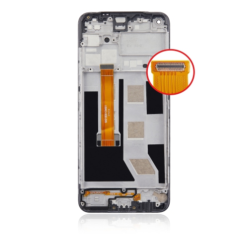 Replacement LCD Assembly With Frame Compatible For OPPO A53S 4G / A53 (All Colors) by ESOURCE PARTS - Refurbished condition - Image 4