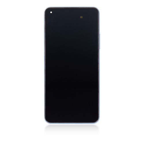 Replacement OLED Assembly With Frame Compatible For Xiaomi Mi 11 Lite (Bubblegum Blue)