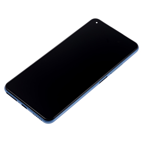 Replacement OLED Assembly With Frame Compatible For Xiaomi Mi 11 Lite (Bubblegum Blue)