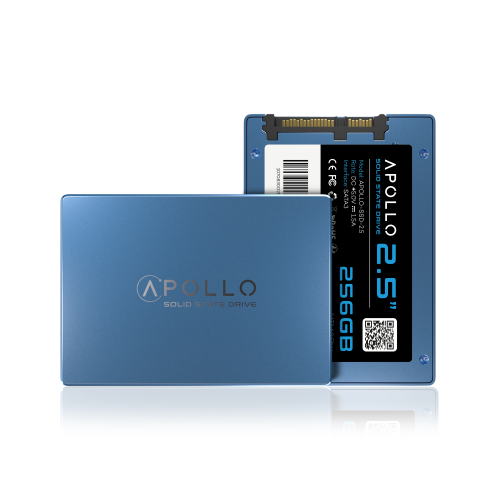 Replacement APOLLO High Performance 2.5" SSD 3D TLC Nand 256GB