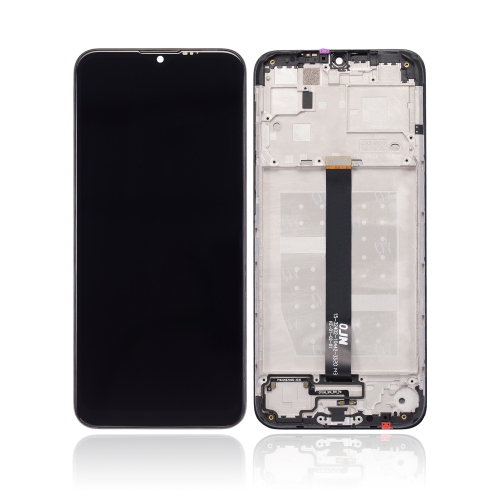 Replacement LCD Assembly With Frame Compatible For Motorola One Fusion (XT2073-2 / 2020) (Black) by ESOURCE PARTS - Refurbished condition - CA$69.07