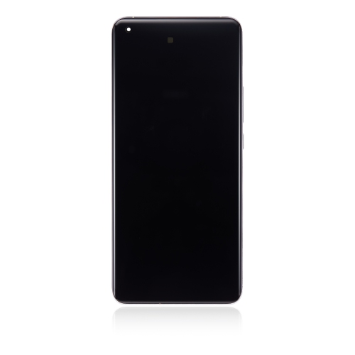 Refurbished - Replacement OLED Assembly With Frame Compatible For Xiaomi Mi 11 (Cloud White)