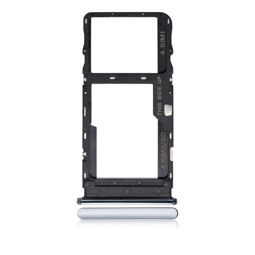 ESOURCE PARTS  Replacement Dual Sim Card Tray Compatible for Tcl Plex (T780H) (Opal White)