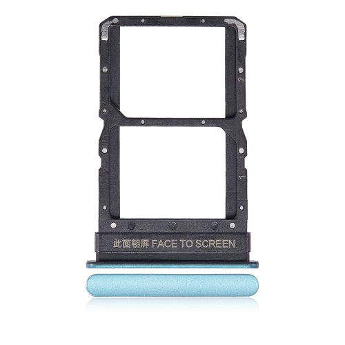 ESOURCE PARTS  Replacement Dual Sim Card Tray Compatible for Xiaomi Poco X3 Gt (Wave Blue)