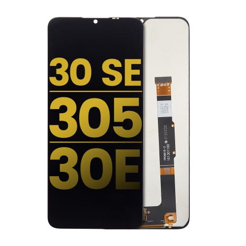 Replacement LCD Assembly Without Frame Compatible For TCL 30 SE / TCL 305 / TCL 30E (All Colors) by ESOURCE PARTS - Refurbished condition - Image 2