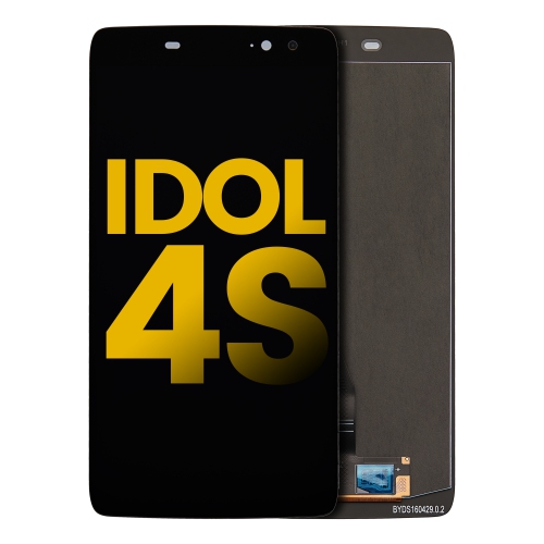 Replacement OLED Assembly Without Frame Compatible For Alcatel Idol 4S (607O / 2016) (Black) by ESOURCE PARTS - Refurbished condition - Image 2