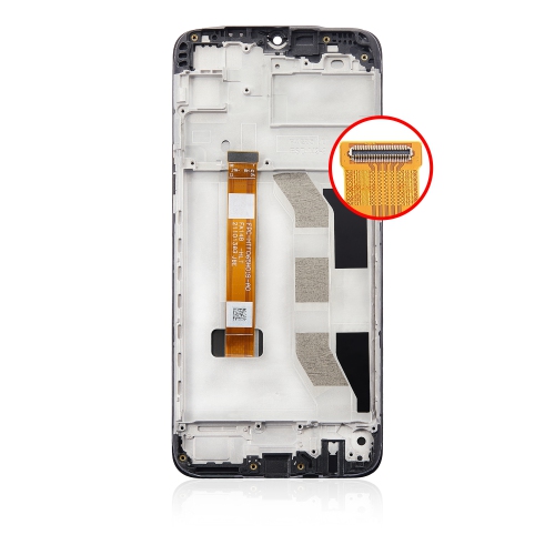 Replacement LCD Assembly With Frame Compatible For Realme 6i (All Colors) by ESOURCE PARTS - Refurbished condition - Image 4