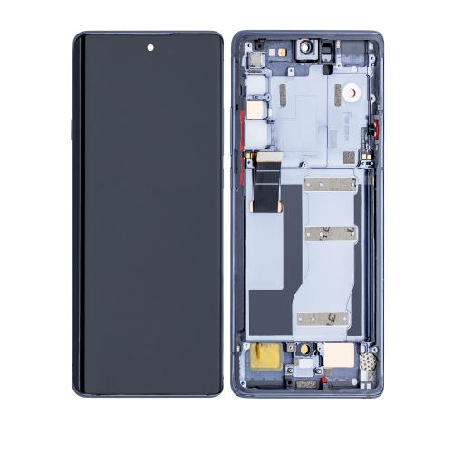 Refurbished - Replacement OLED Assembly With Frame Compatible For TCL 20 Pro 5G (Moondust Gray)